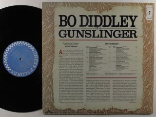 BO DIDDLEY Is A Gunslinger CHESS/MCA LP VG,  club edition 2