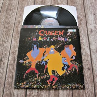 Queen : A Kind Of Magic - Uk 1986 First Pressing Vinyl Lp Gatefold Album Record