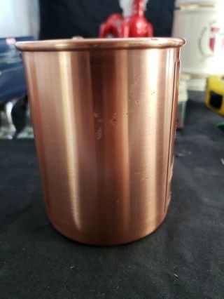 Tito ' s Handmade Vodka Copper Moscow Mule Mug Austin Texas (d5) 4