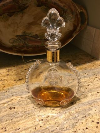 Remy Martin Louis Xiii Crystal Baccarat Cognac Decanter With Stopper -