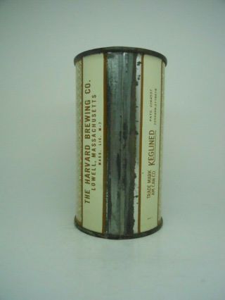 Harvard Fully Aged ALE Flat Top Beer Can - Harvard Brewing Co - Lowell MASSACHUSETTS 3