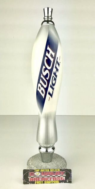 Busch Light Logo Pub Style Beer Tap Handle 10.  5” Tall -