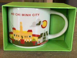 Ho Chi Minh City Vietnam Starbucks Mug Yah (you Are Here) -