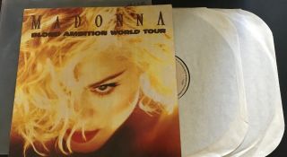 Like Madonna Blond Ambition World Tour 1990 Japan Vinyl Record Madame X