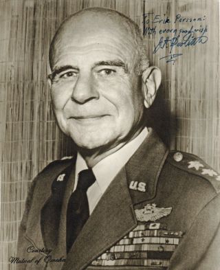 James H Doolittle,  Legendary General,  Signed Photograph