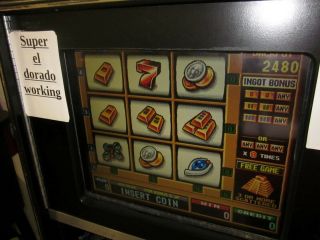 Dyna El Dorado Slot Machine Arcade Game Board 6