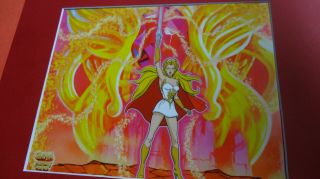 Matted Shera She Ra He Man Masters Of The Universe Cel Cell Animation Art