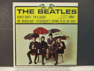 The Beatles - 4 By The Beatles - 1965 Capitol Records 45 Rpm Epa