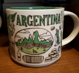 Starbucks Mug Argentina Been There Series Wit Sku