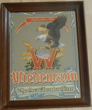 Wiedemann The Great American Beer Mirror