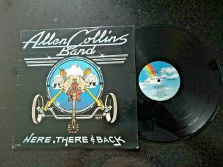 Allen Collins Band " Here,  There And Back " 1983 Usa Lp (southern Rock)