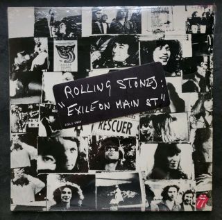 The Rolling Stones ‎– Exile On Main St.  -,  Vinyl Record - 1972 - Hype