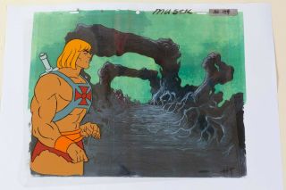 He - Man Animation Art - Production Cels & Drawings,  Filmation Folder