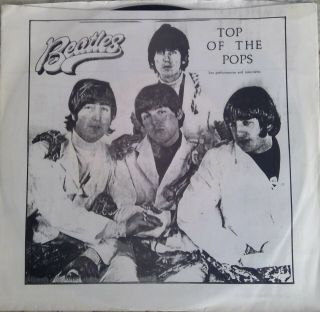 The Beatles - Top Of The Pops Live,  Interviews - Rare Promo Ep 7 " 33 Record