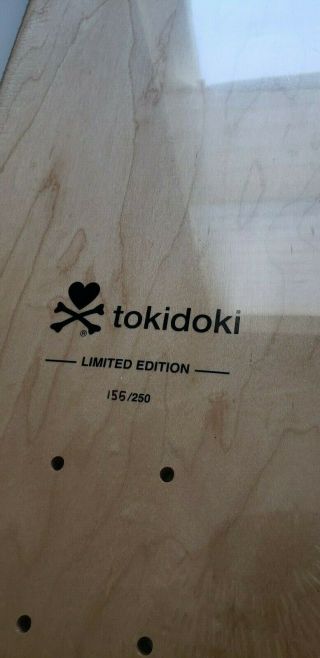 Tokidoki Skateboard deck Limited edition SDCC 2019 2