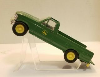 Ertl John Deere 1970 Green Ford Pickup Truck W/extended Bed - Die Cast -