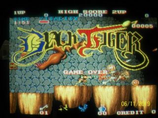 Capcom Romstar Black Tiger Jamma Arcade Game Board