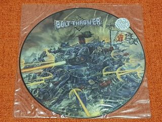Bolt Thrower - Realm Of Chaos - 1989 Earache Rare First Press Vinyl Picture Disc
