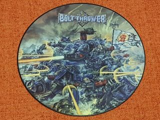 BOLT THROWER - Realm Of Chaos - 1989 Earache RARE First Press Vinyl PICTURE DISC 2