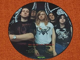 BOLT THROWER - Realm Of Chaos - 1989 Earache RARE First Press Vinyl PICTURE DISC 3