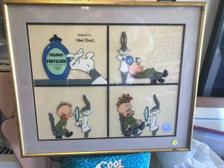Warner Brother Directed By Chuck Jones Bugs Bunny Limited Serigraph Cel
