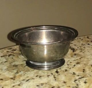 Vintage Bowl From The Roosevelt Hotel Pittsburgh,  By Gotham,  Silver Soldered 6oz