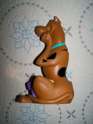 Vintage Hard Plastic Scooby Doo Bank 1998 Hanna Barbera 9 