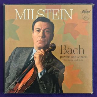 Nathan Milstein Bach: Sonatas And Partitas 3lp Box Set / 