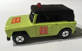 Phantom Matchbox Lesney 18 Rare Custom Airport Fire Chief Field Car.