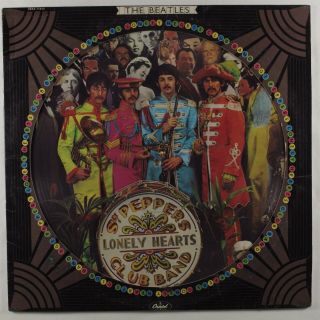 Beatles Sgt Peppers Lonely Hearts Club Band Capitol Lp Picture Disc