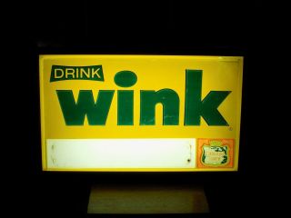 Wink Canada Dry Lighted Store Sign 5