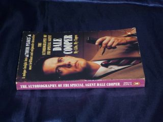 (UK) A TWIN PEAKS Book FBI Special Agent DALE COOPER My Life,  Tapes.  David Lynch 3