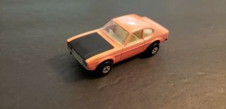 Vintage Lesney Matchbox Superfast No.  54 Ford Capri Very Rare Light Pink