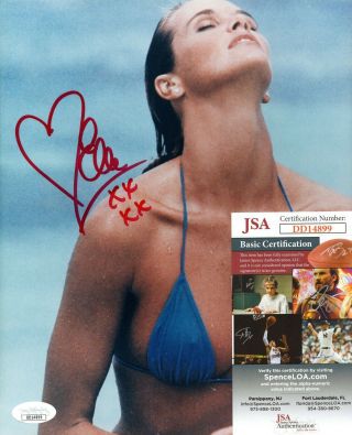 Elle Macpherson Model Hand Signed Autograph 8x10 Photo With Jsa