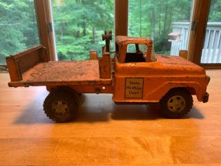 Vintage Late 50’s Tonka Toys State Hi - Way Dept Hydraulic Dump Truck 4