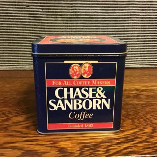 Vintage Chase & Sanborn Coffee Tin
