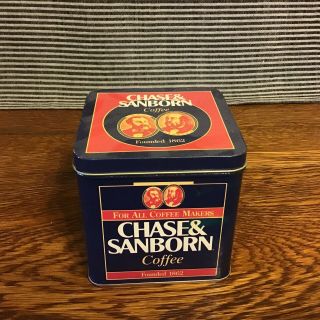 Vintage Chase & Sanborn Coffee Tin 2