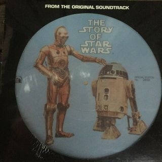 Rare Picture Disc Numbered Special Edition Rare Symphony ‎the Story Of Star Wars