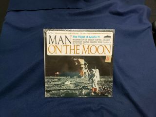 Man On The Moon The Flight Of Apollo 11 Roy Neal,  Narrator Evolution 3004
