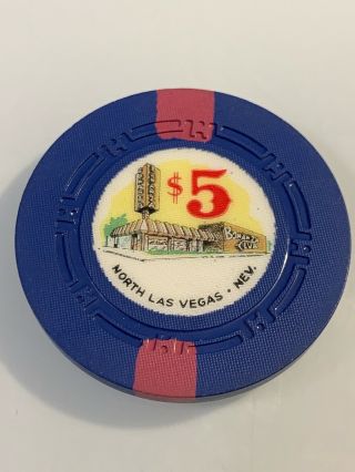 Bonanza Club $5 Casino Chip Las Vegas Nevada 3.  99