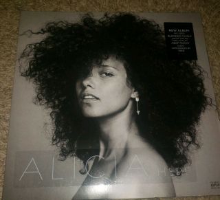 Alicia Keys Here Lp Vinyl Record W/ Fold Out Poster