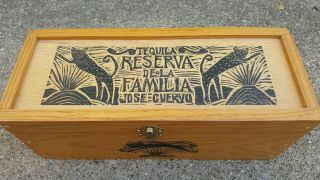 Jose Cuervo Tequila Reserva De La Familia Joel Rendon Box Only Cats