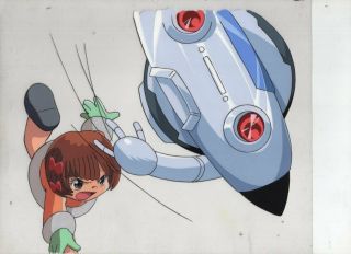 Astro Boy (atom) Japanese Animation Cel W/douga A31/b3
