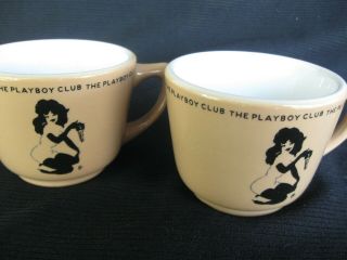Vintage Playboy Club Demitasse Coffee Cups By Jackson China