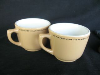 VINTAGE PLAYBOY CLUB DEMITASSE COFFEE CUPS BY JACKSON CHINA 3