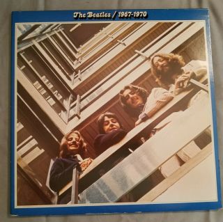 The Beatles - 1967 - 1970 Blue Capitol Skbo 3404 Lp Vinyl Record Album