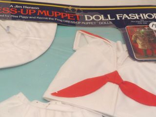 Muppets Muppet Miss Piggy Dress - up Doll Fashion Fisher Price MOC 1981 2