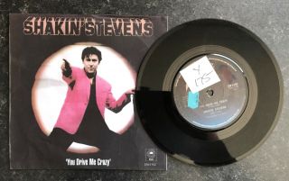 Shakin’ Stevens 7” You Drive Me Crazy Epic/cbs - South Africa Vg Rare