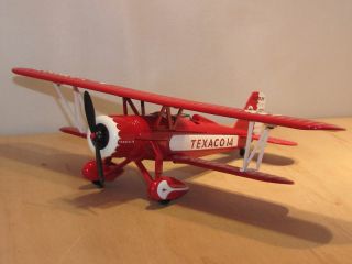 Wings Of Texaco 3 Regular - 1931 Stearman Biplane Die Cast By Ertl