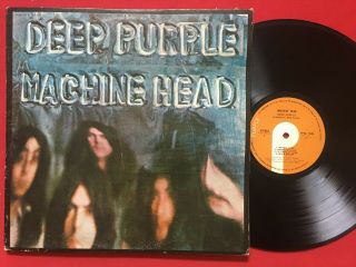 Deep Purple Machine Head Lp Rare South Korea Press (1974) Ole - 041 Tpsa 7504